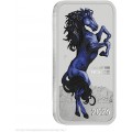Perth Mint 1 oz silver RECTANGLE LUNAR HORSE $1 BAR 2026 bu