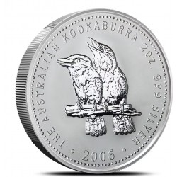 PM 2 oz silver KOOKABURRA 1996 BU $2