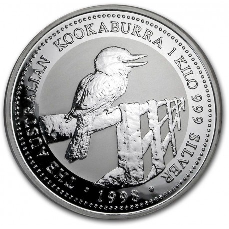 1 kilo silver KOOKABURRA 1998