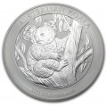 PM 1 KILO SILVER KOALA 2011 $30 Australia bu