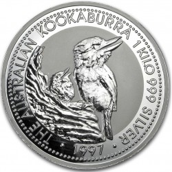 1 KILO SILVER KOOKABURRA 1997