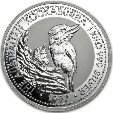 1 KILO SILVER KOOKABURRA 1997