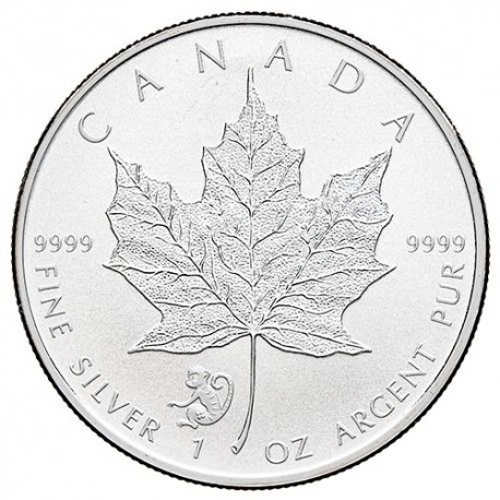 1 oz silver MAPLE LEAF 2016 Privy Wolf