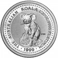 1 oz Platinum KOALA 1996 $100 bu