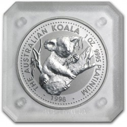1 oz Platinum KOALA 1998 $100 bu
