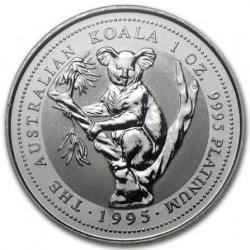 1 oz Platinum KOALA 1995 $100 bu