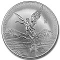 Mexico 5 oz silver LIBERTAD 2009 bu in capsule