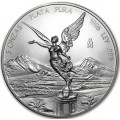 Mexico 5 oz silver LIBERTAD 2007 bu in capsule