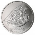 1 oz PLATINA COOK ISLANDS $100 Bounty