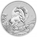 1 oz silver Australian BRUMBY HORSE 2025 $1 bu 