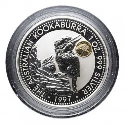 1 oz silver KOOKABURRA 1997 $1 Privy Phoenix