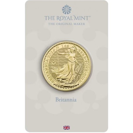 GOLD 1 oz GOLD BRITANNIA 2026 £100 King Charles bu