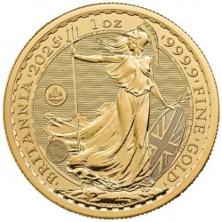 GOLD 1 oz GOLD BRITANNIA 2026 £100 PRIVY JAPAN in card