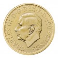 GOLD 1 oz GOLD BRITANNIA 2026 £100 King Charles bu