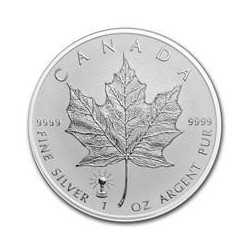 1 oz silver MAPLE LEAF 2018 Privy Edison Bulb