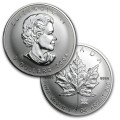 Canada 1 oz silver MAPLE LEAF 2004 $5 bu PRIVY MONKEY