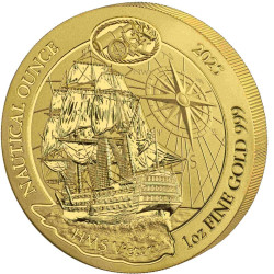 1 oz gold RWANDA NAUTICAL 2026 KRUZENSHTERN 100 AMAFRANGA
