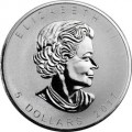 Canada 1 oz silver MAPLE LEAF 2016 PRIVY WOLF bu $5