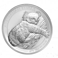 1 KILO silver KOALA 2012