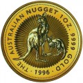 PM 1 oz GOLD NUGGET 2024 BU $100 Australia Kangaroo
