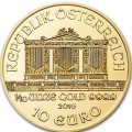 1/10 oz GOLD WIENER PHILHARMONIKER 2016