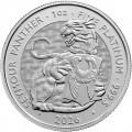 1 oz PLATINUM Tudor Beast The SEYMOUR PANTHER 2026 $100 BU