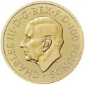 UK 1 oz gold TUDOR BEASTS 2025 TUDOR PANTHER £100 bu