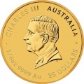 PM Lunar 3 GOLD 1/4 oz HORSE 2026 BU $25 Australia