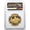 1 oz GOLD AMERICAN BUFFALO 2010 PCGS MS-70 FS $50