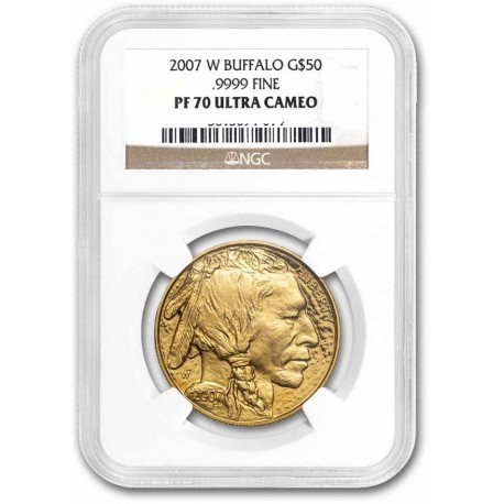 1 oz GOLD AMERICAN BUFFALO PROOF 2006 NGC MS-70 ULTRA CAMEO