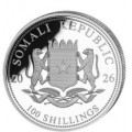 1 oz silver SOMALIA LEOPARD 2025 - 100 shillings