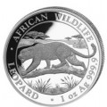 1 oz silver SOMALIA LEOPARD 2025 - 100 shillings