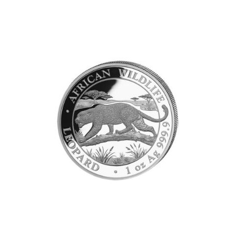 1 oz silver SOMALIA LEOPARD 2025 - 100 shillings
