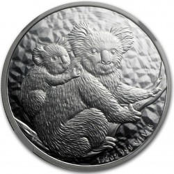 1/2 oz silver KOALA 2011 $0.50 bu