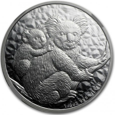 1/2 oz silver KOALA 2011 $0.50 bu