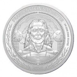 UK 1 oz silver GOTHIC HORRORS 2025 COUNT DRACULA £2 bu