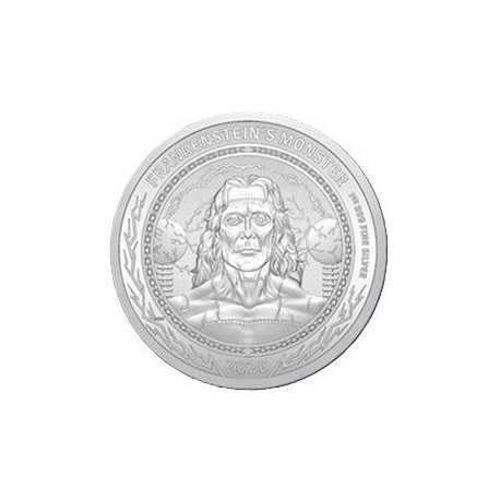 UK 1 oz silver GOTHIC HORRORS 2025 COUNT DRACULA £2 bu