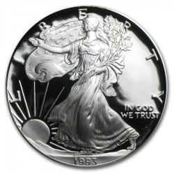 1 oz silver U.S. Silver EAGLE 1993 $1 bu