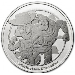 Disney•Pixar Toy Story - Buzz Lightyear 1oz Silver Coin $2 NZD