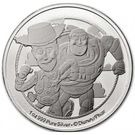 Disney•Pixar Toy Story - Buzz Lightyear 1oz Silver Coin $2 NZD