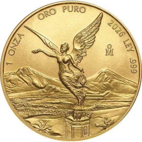 Mexico 1 oz GOLD LIBERTAD 2026 bu