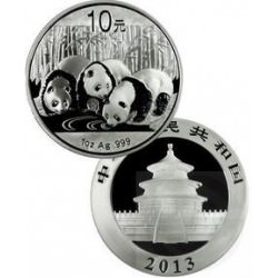 Argent 1 oz PANDA 2013