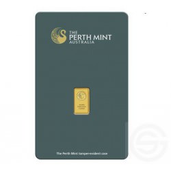 BAR 1 gram gold PERTH MINT