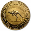 1 oz gold NUGGET 1990 RED KANGAROO