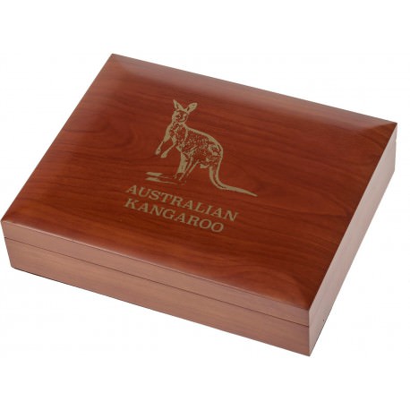 1 oz gold KANGAROO NUGGET CASE for 45 coins