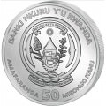1 oz SILVER RWANDA ROOSTER 2017
