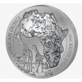 1 oz SILVER RWANDA HIPPO 2017