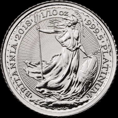 1/10 oz platinum BRITANNIA 2018