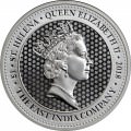 1 oz silver THE SPADE GUINEA 2018 EAST INDIAN COMPANY £1 