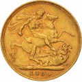 FULL GOLD SOVEREIGN 1894